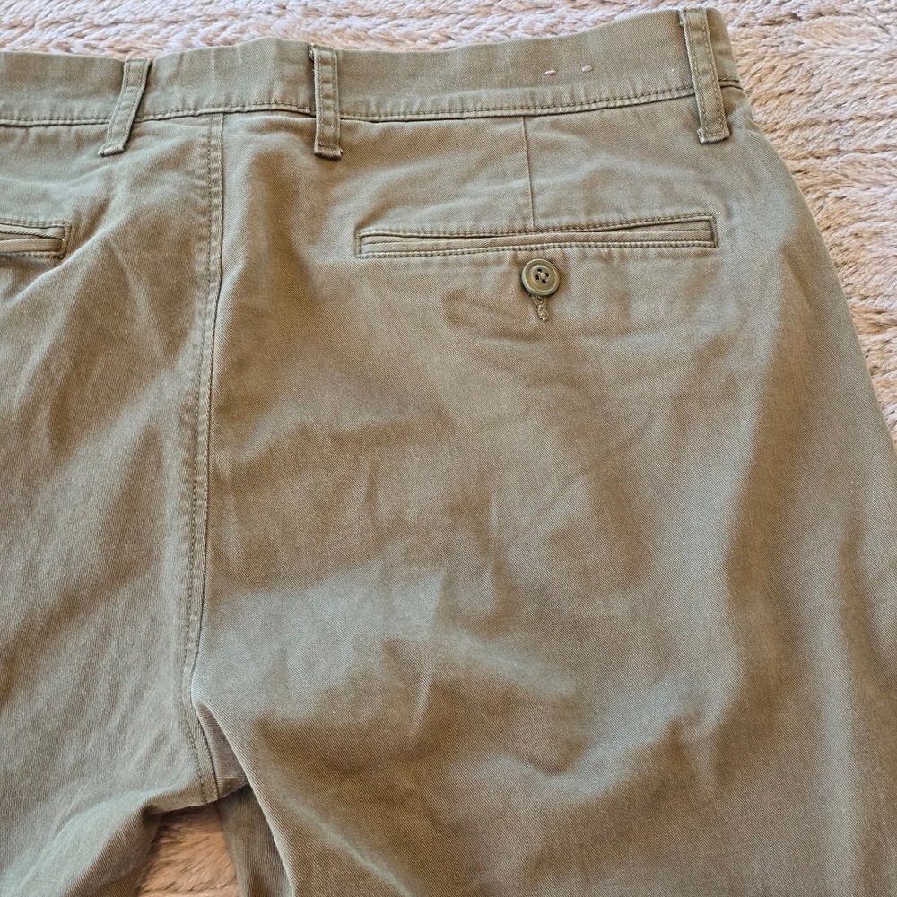 J.Crew 484 Slim Fit Chino Pants Mens 32x32 Olive Green Stretch Re-Imagined - Picture 7 of 7